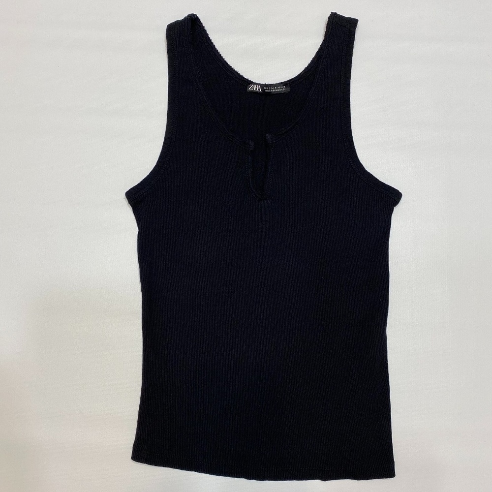 ZARA black tank top Small